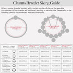 Sterling Silver Bright Smiles Charms Bracelet Set In 14K Gold Plated