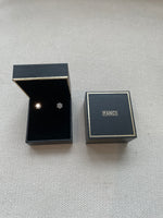 Fanci Fighting with Diamond Series Sterling Silver Stud Earrings
