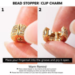 Divine Sword Tarnish-resistant Silver Clips In 14K Gold Plated