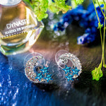 FANCI Sparkly Star & Moon Crystal Stud Earrings | Dreamy Night‑Sky Aesthetic Jewelry