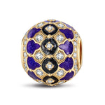 The Sunset Veranda Tarnish-resistant Silver Charms With Enamel In 14K Gold Plated