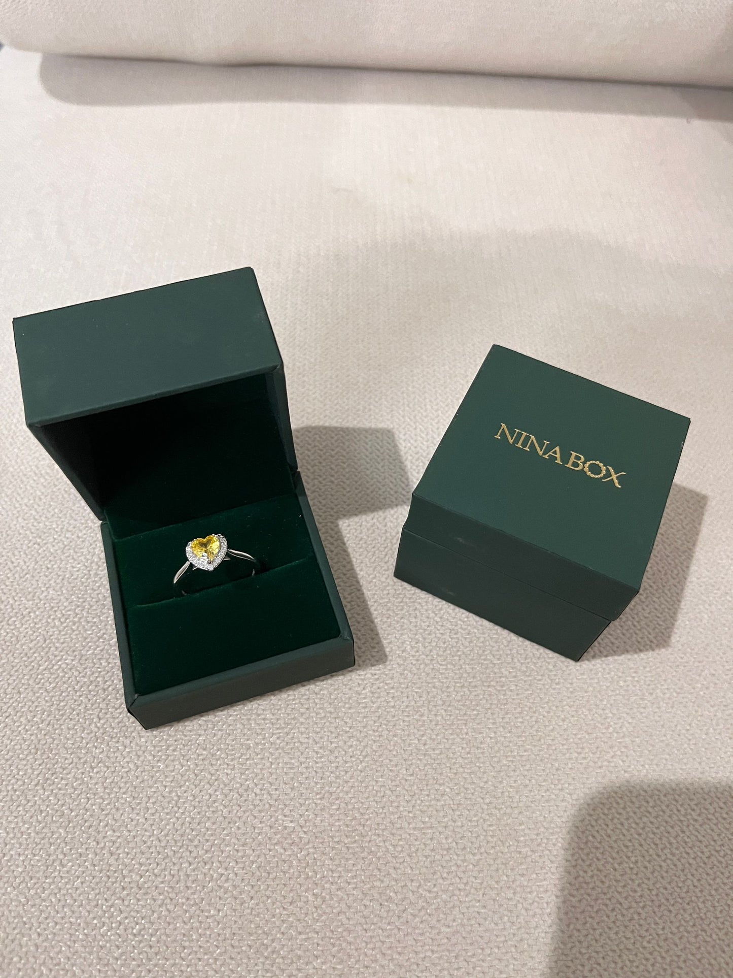 Captivating Affection: A Symbol of Love and Devotion - The Exquisite Heart-Shaped Ring for Your Beloved, Radiating Elegance and Timeless Grace